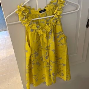 Jcrew sleeveless silk blouse